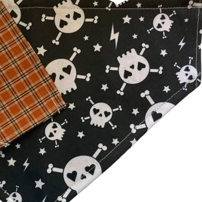 Skulls - Halloween Collar Slip On Bandana