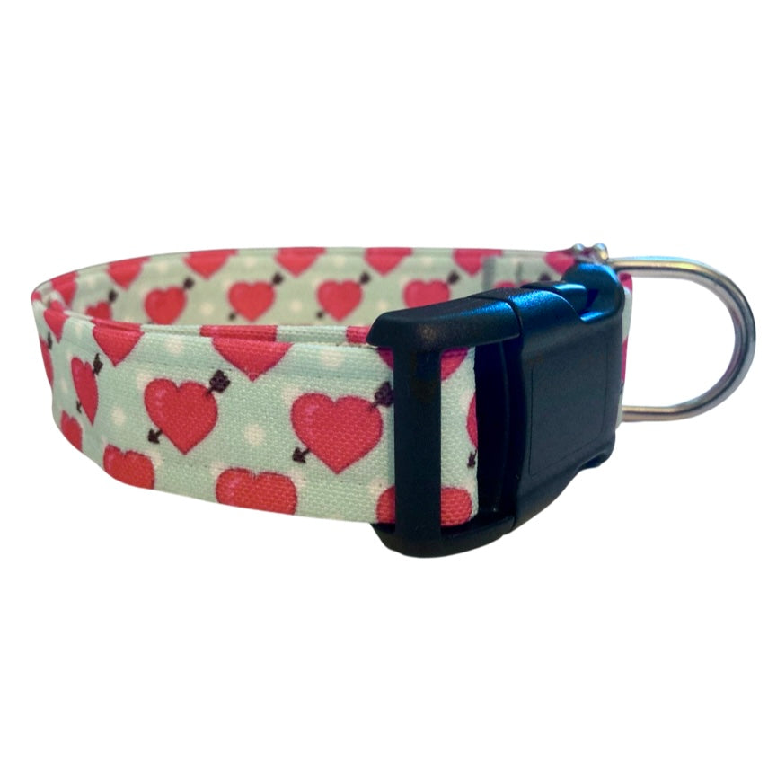 Hearts Collar Blue