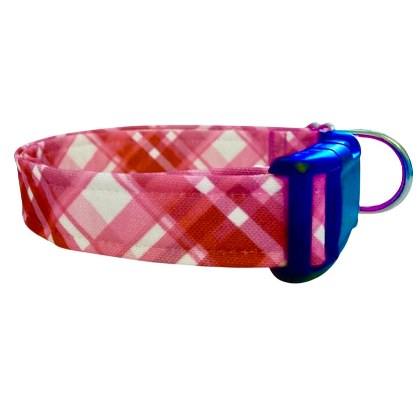 Valentine Plaid Collar