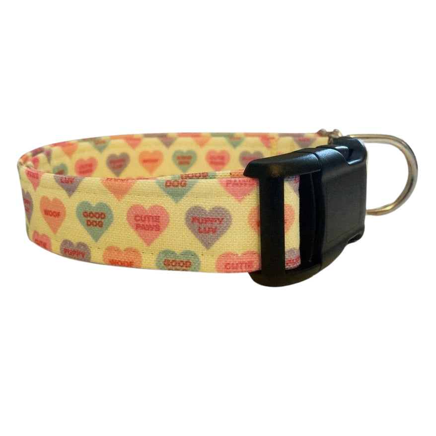 Candy Hearts Yellow