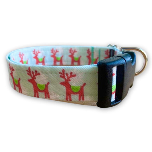Happy Reindeer Christmas Collar