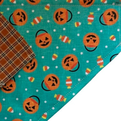 Trick or Treat- Halloween Collar Slip On Bandana