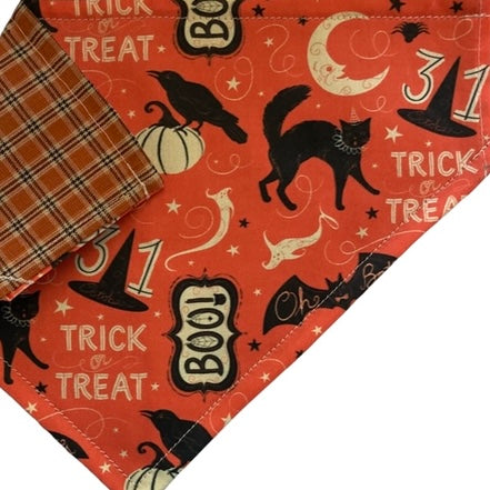 Boo! - Halloween Collar Slip On Bandana