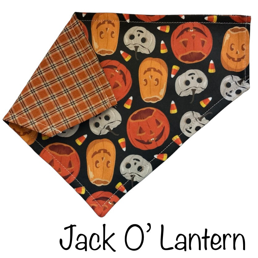 Jack O’ Lantern - Halloween Collar Slip On Bandana